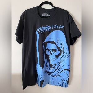 TERROR TALES Graphic Tee 100% Cotton Unisex T-Shirt Sz L NWOT